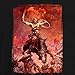 The Berserker Art Short Sleeve T-Shirt by Frank Frazetta Black L
