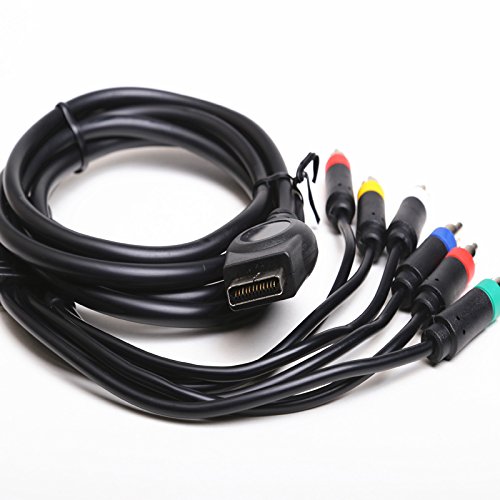 6RCA HD Component AV Video-Audio Multi out Cable Set for PS3 PlayStation 3 & PS 2 Cable