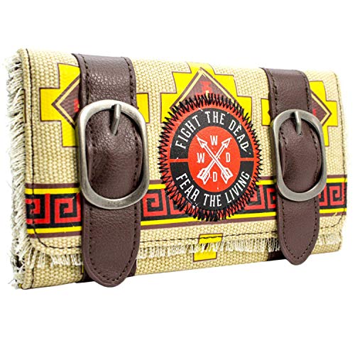 Cartera de The Walking Dead Estilo Dixon Daryl marrón