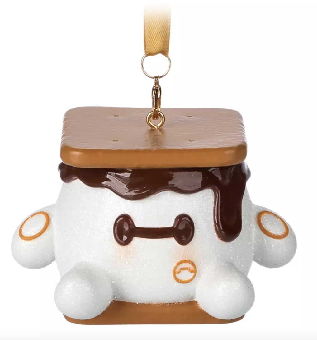 Baymax Munchlings suspension Noël en S'more biscuit guimauve pour collectionneur