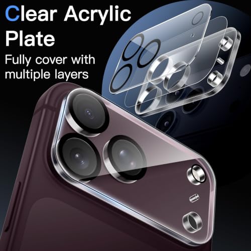 Image of JETech Camera Lens Protector Guard for iPhone New Pro Max, 3-Pack