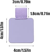Vista 2 de 10 soportes autoadhesivos para bolígrafo, lazo elástico para bolígrafo, soporte para lápices multicolor para cuadernos, diarios, calendarios