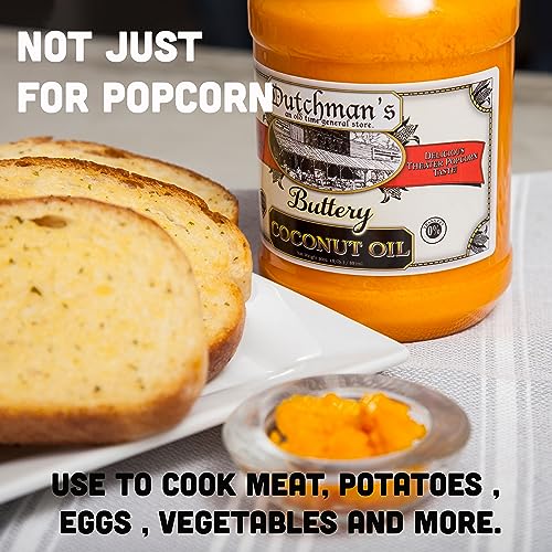 image for Dutchman's Dutchman’s Popcorn Coconut Oil | Butter Flavored Oil, 30o