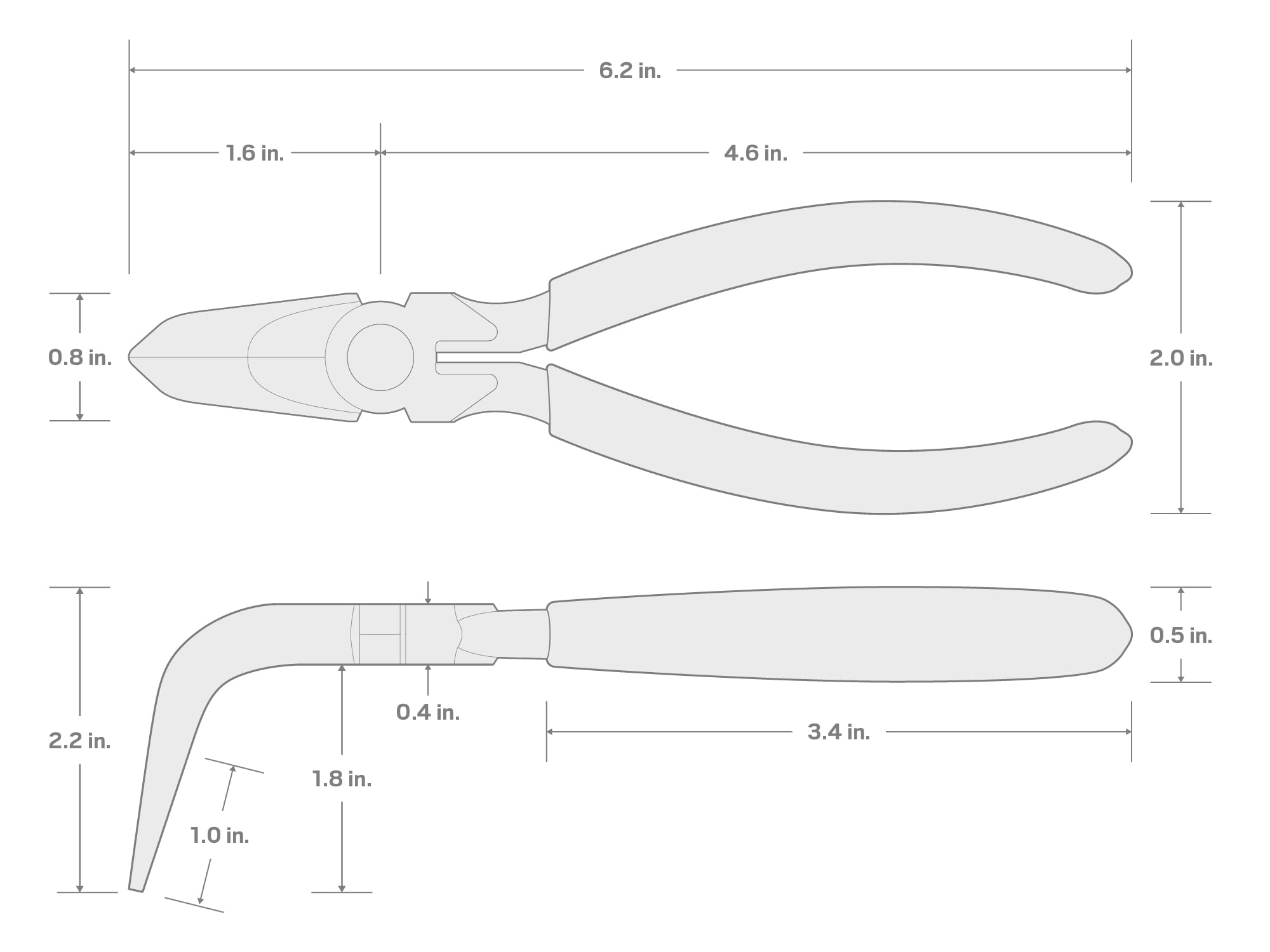 Tekton 6 Inch Long Nose Pliers - Serrated Jaw -5 Tekton 6 Inch Long Nose Pliers - Serrated Jaw -5