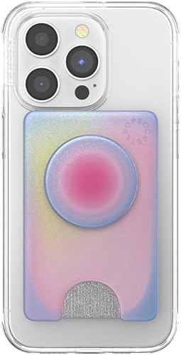 Miniatura 4 de PopSockets Cartera para teléfono con soporte expansible, tarjetero para teléfono - Aura