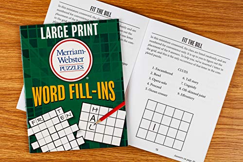 Publications International, Ltd. Publications International Ltd. Large Print Merriam-Webster Puzzles 10 Booklet Set thumb #3