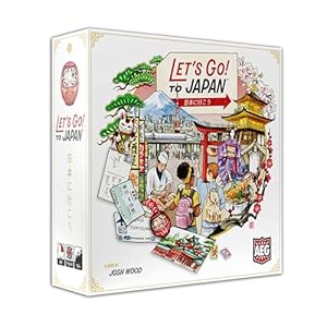 AEG Let's Go! to Japan Board Game | Storytelling & Travel Planning Strategy Card Game | Plan & Experience Your Dream Vacation | 1-4 Players | Ages 10+