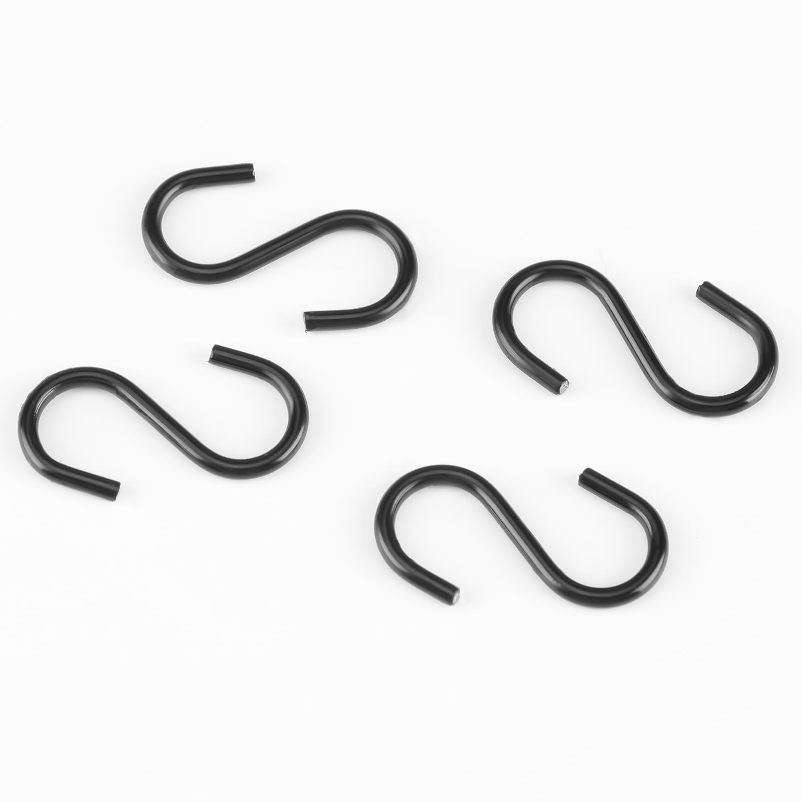 100 Mini S Hooks - Stainless Steel for Jewelry & Crafts -4