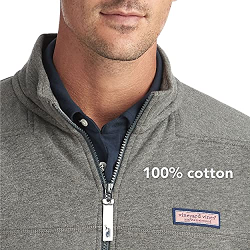 Image of vineyard vines Men's Collegiate Shep Quarter-zip Pullover Sweatshirt