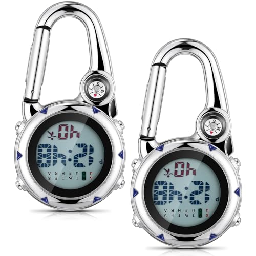 Montre mousqueton escalade Misdary, finis les écrans brisés
