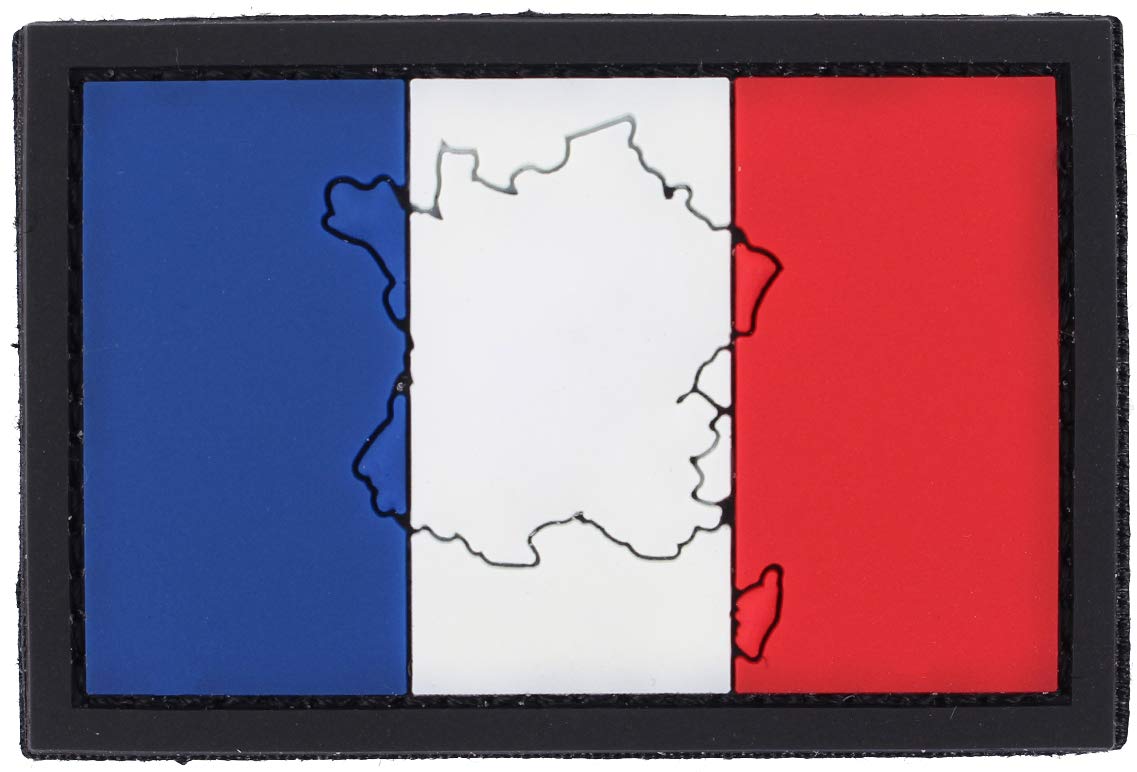 101 INC PVC Country Flag Patch (France)
