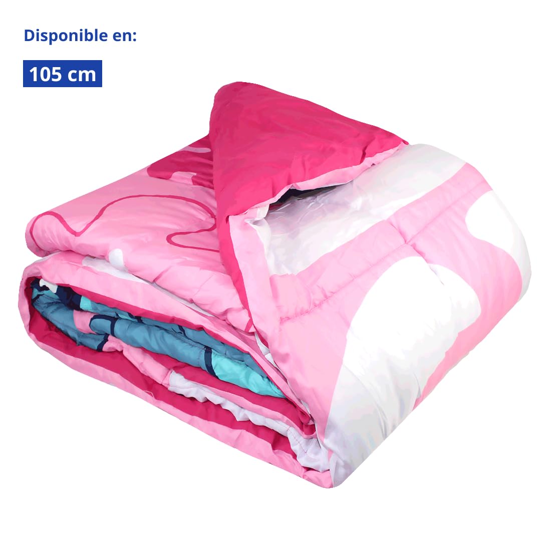 Acomoda Textil - Edredón Nórdico Infantil Suave y Cálido Ideal para Cama 90 o 105. Relleno Acolchado Estampado Ligero y Transpirable de Fácil Lavado. (Modelo C, 105 cm)