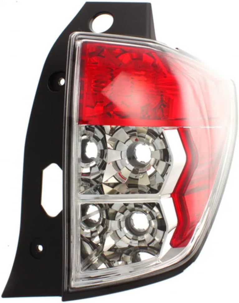 CarLights360 For 2009-2013 Subaru Forester Passenger Side Tail Light For 84912SC121, 84912SC120 + SU2819102