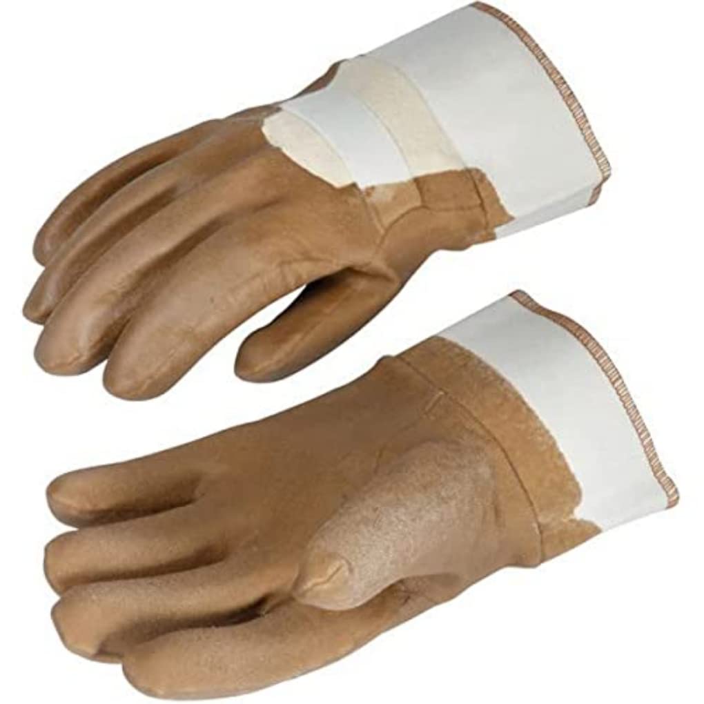 Rothenberger 1500000439 Spiral Leadership Glove, Brown/White, XL