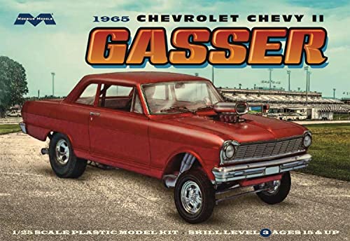 Kit de modelo de auto Moebius 1965 Gasser 1:25 miniatura 7