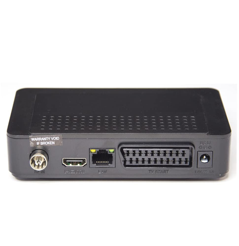 DIGIQUEST Decoder Digitale Terrestre DVB-T2 G23 Plus | Mediaplayer, Doppio telecomando di cui uno 2 in 1 e con tasti grandi | Ideale anche per barche e camper