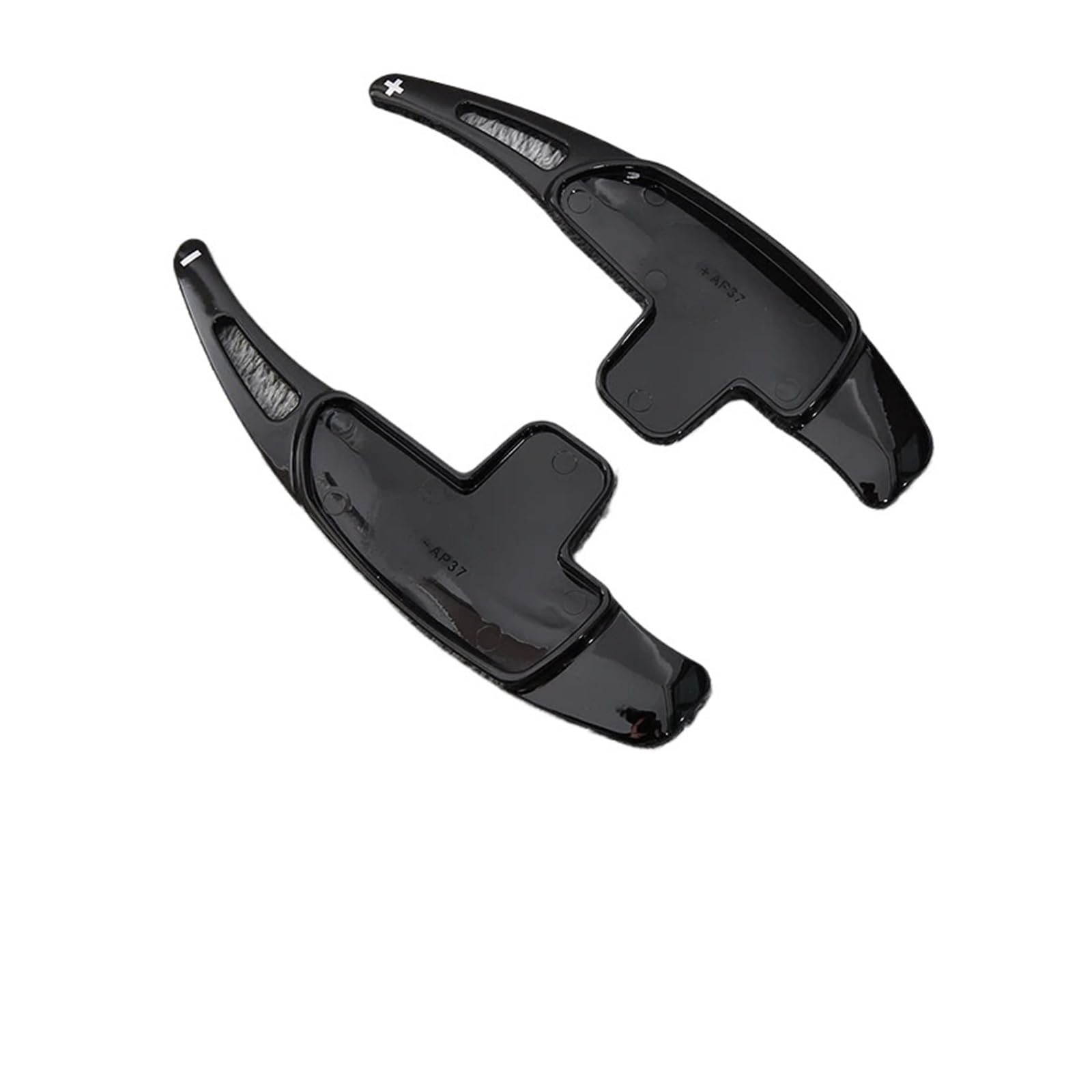 YAKISA Paddles Shift for Benz for AMG A45 C63 S63 CLA45 GLA45 CLS63 SL63 Shifter Paddle Car Steering Wheel Shift Extension Shifters Paddle Shifter(Black)