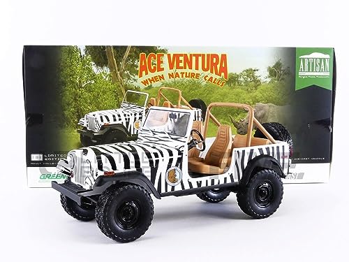 Greenlight Collectibles - Collectible Miniature Car, 19115, White/Black, White / Black
