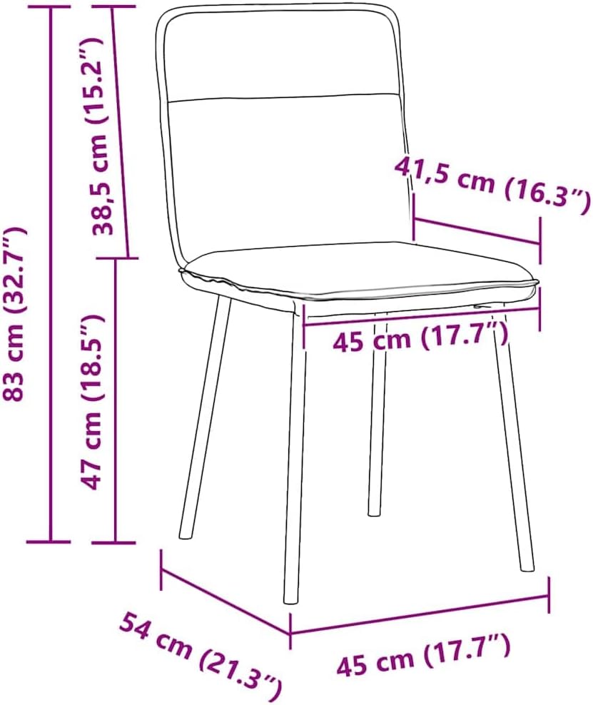 vidaXL Dining Chairs 4 pcs Black Velvet, Dinner Chair, Kitchen Chair, Dining seat, Chair, Living Room Chair, Accent Chair, Side Chair