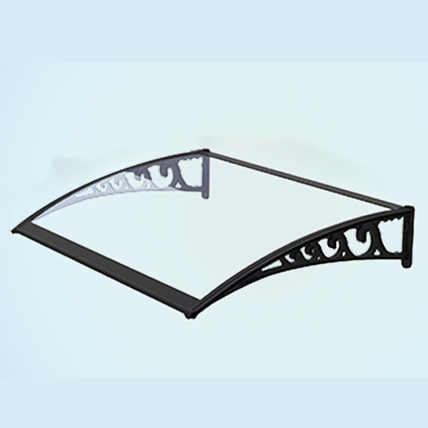 Window Awning, Window Door Awning, Window Awning Outdoor with Aluminum Alloy Bracket, Window Canopy Exterior for Patio Cano(60x100cm)