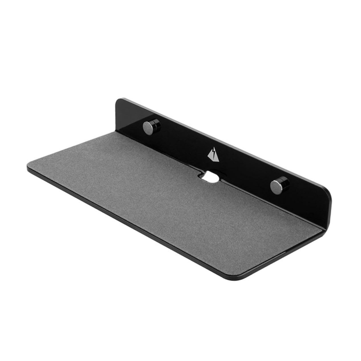 OSOLADY Acrylic Material Speaker Wall Mount Wall Bracket for Living Room Black Space-Saving