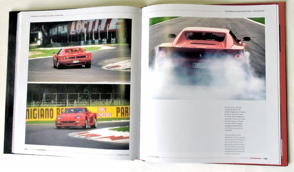 Ferrari testarossa. Supercars. Ediz. italiana e inglese