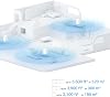 TP-Link Deco X10 2-pack, AX1500 Mbps, Coverage Up to 360 m², Connection Up to 120 Devices, Gigabit Port, Easy Installation with Mobile Application, Artificial Intelligence Supported Wi-Fi 6 Mesh System
