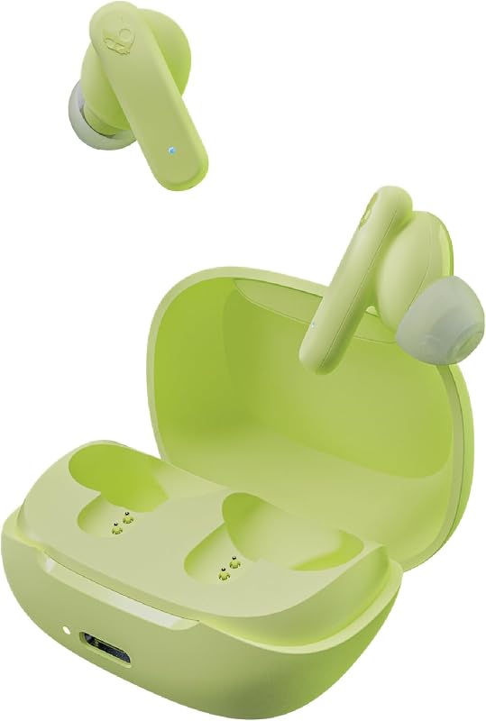 auriculares inalámbricos con aislamiento de ruido Skullcandy Smokin’ Buds - Matcha
