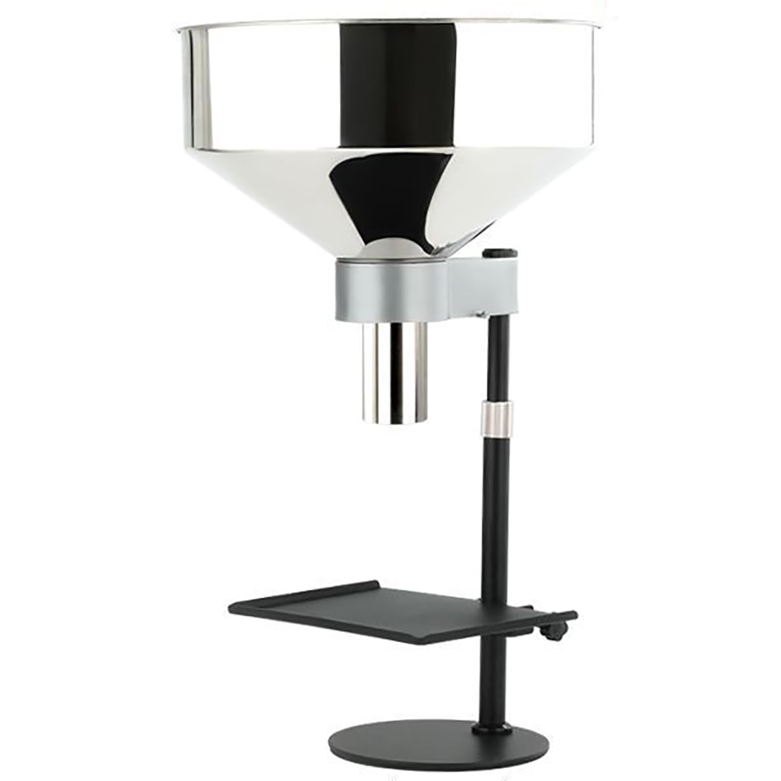 Embudo De Llenado De Acero Inoxidable, Embudo De Envasado con Soporte Y Báscula Electrónica, Bandeja Elevadora Y Soporte, Adecuado para Llenar Materiales Líquidos O Sólidos