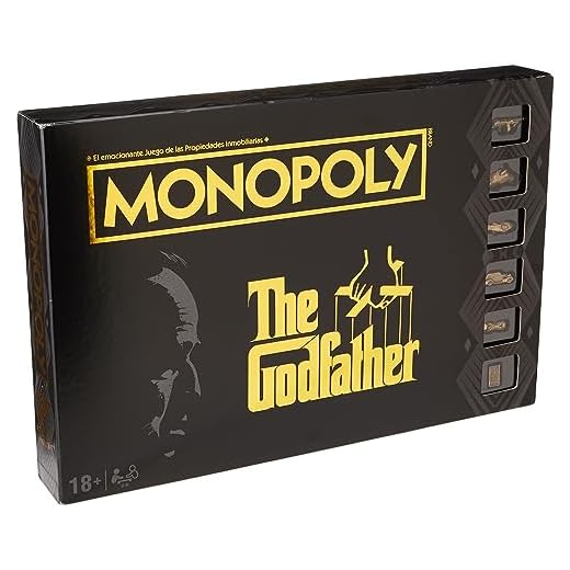 Winning Moves-The Godfather El Padrino: Monopoly [Español] (20009000006)