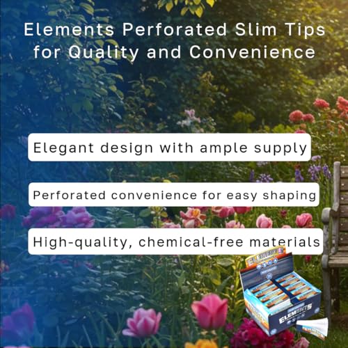 Elements perforés à rouler slim en boîte de 50 carnets de filtres