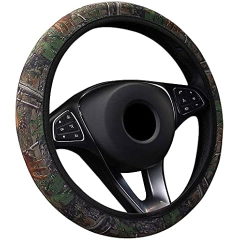Car Steering Wheel Cover Camouflage Steering Wheel Cover Soft Anti-Slip Wheel Protector Cover Use for Cars Cover