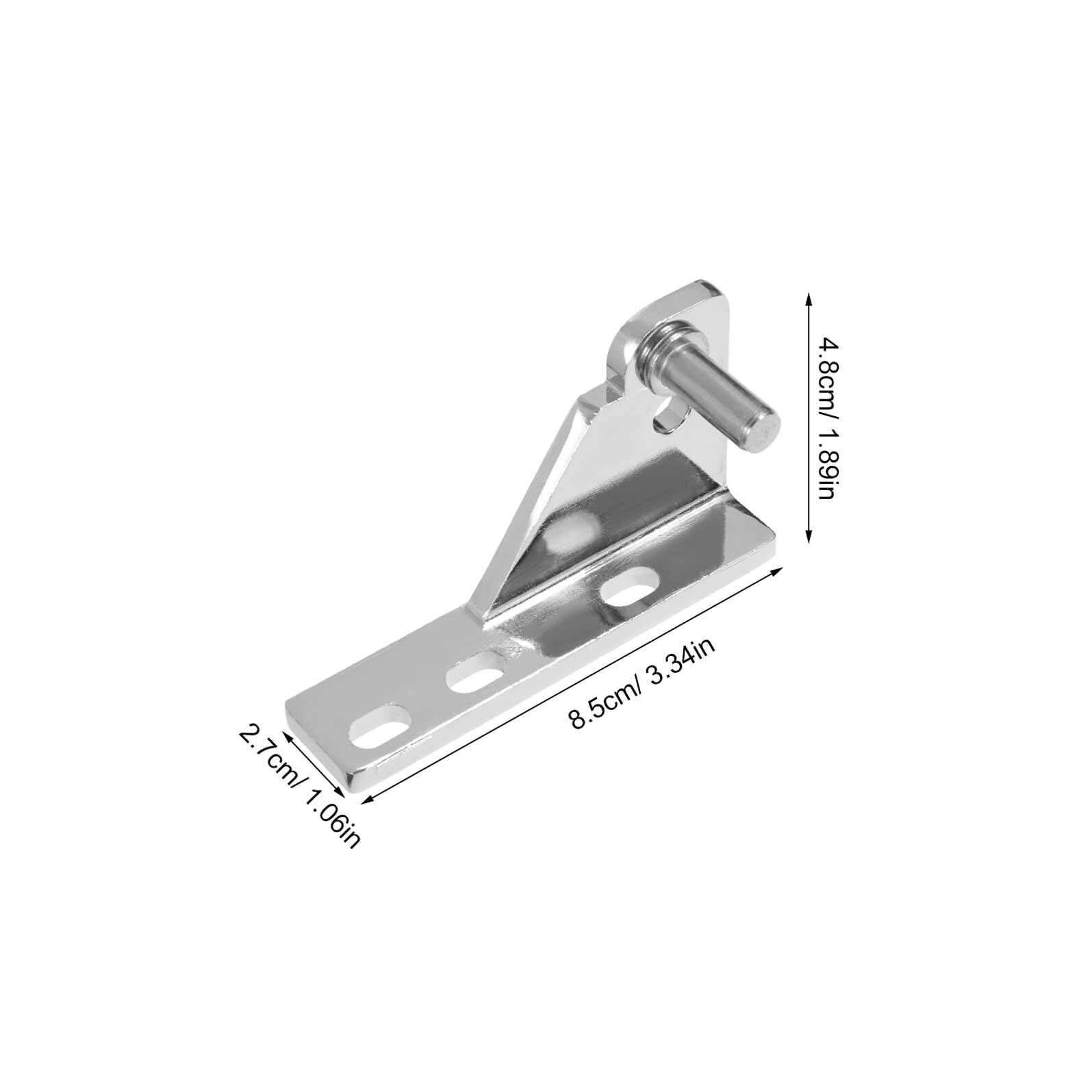 DOITOOL Bisagras Metálicas Pivotantes para Puertas de Congelador y Refrigerador Comercial Kit de 4 Piezas Resistentes de Aleación de Zinc Repuesto Duradero Antióxido para Cocina