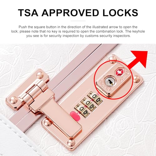 Luxury Leather Travel Luggage Set