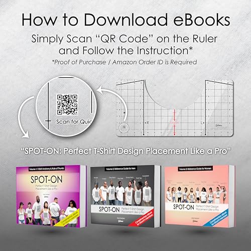 Image of (Upgraded - XL Size) Tshirt Ruler Guide Vinyl Alignment - Shirt Measurement Tool Placement Center Design, DTF Template, Left Chest Logo, Accessories for Cricut, Heat Press Sublimation Iron on HTV