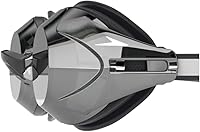 Vista 5 de Speedo Vanquisher 3.0 Mirror Swim Goggles Anti-Fog, UV Protection, Ocular 360 Lens, Hydrodynamic Racing Fit