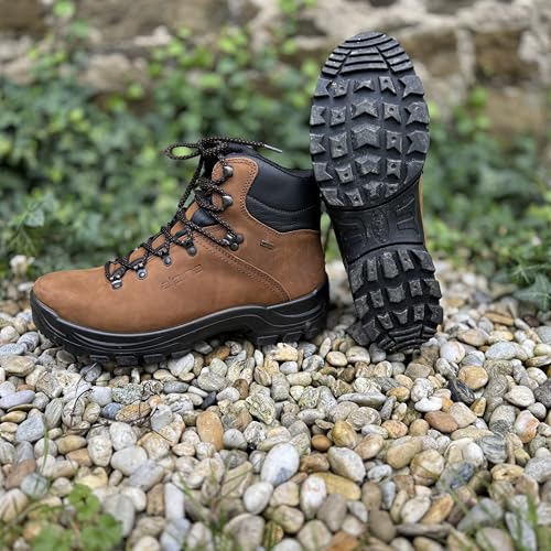 Alpina TUNDRA Men's Boots | Waterproof Leather Ankle High Shoes | Premium Leather | Lightweight | Breathable Membrane | All Weather Grip - Slip Resistant| Made in Europe3