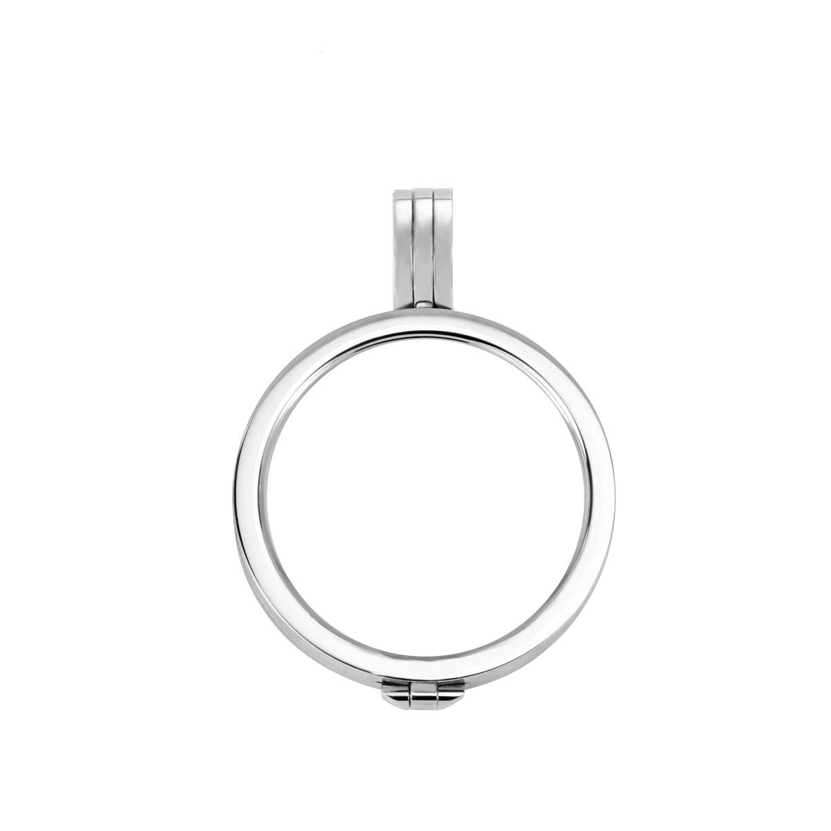Quiges Acier Inoxydable Interchangeable Coin Medaillon Pendentif 33mm différentes couleurs
