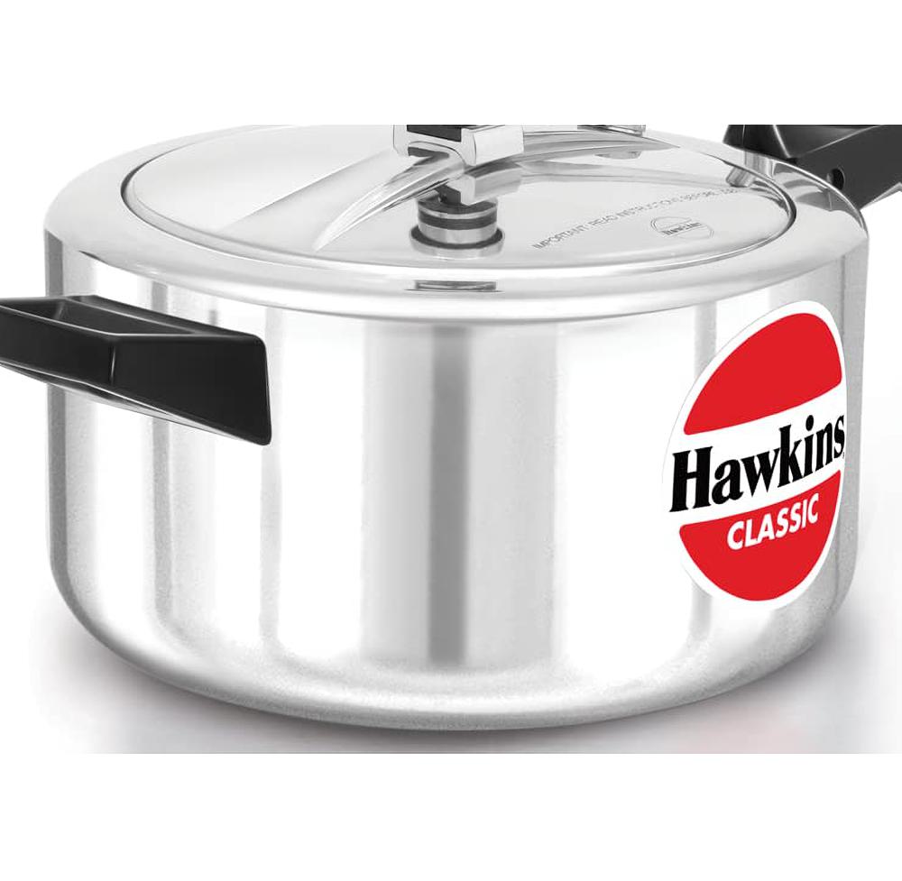 Amazon.com: Hawkins 4 Litre Classic Pressure Cooker, Best Inner