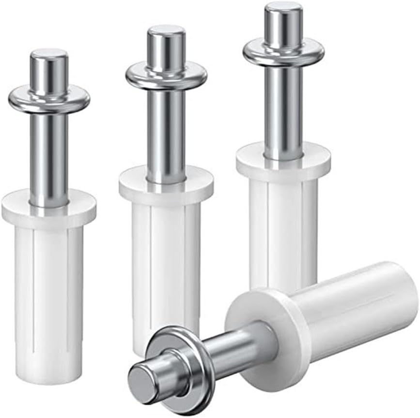 4PCS Bifold Door Top Guide Wheel Set for Hardware Repair in Cabinet Doors, Nylon and Metal Materials for Durability (B)