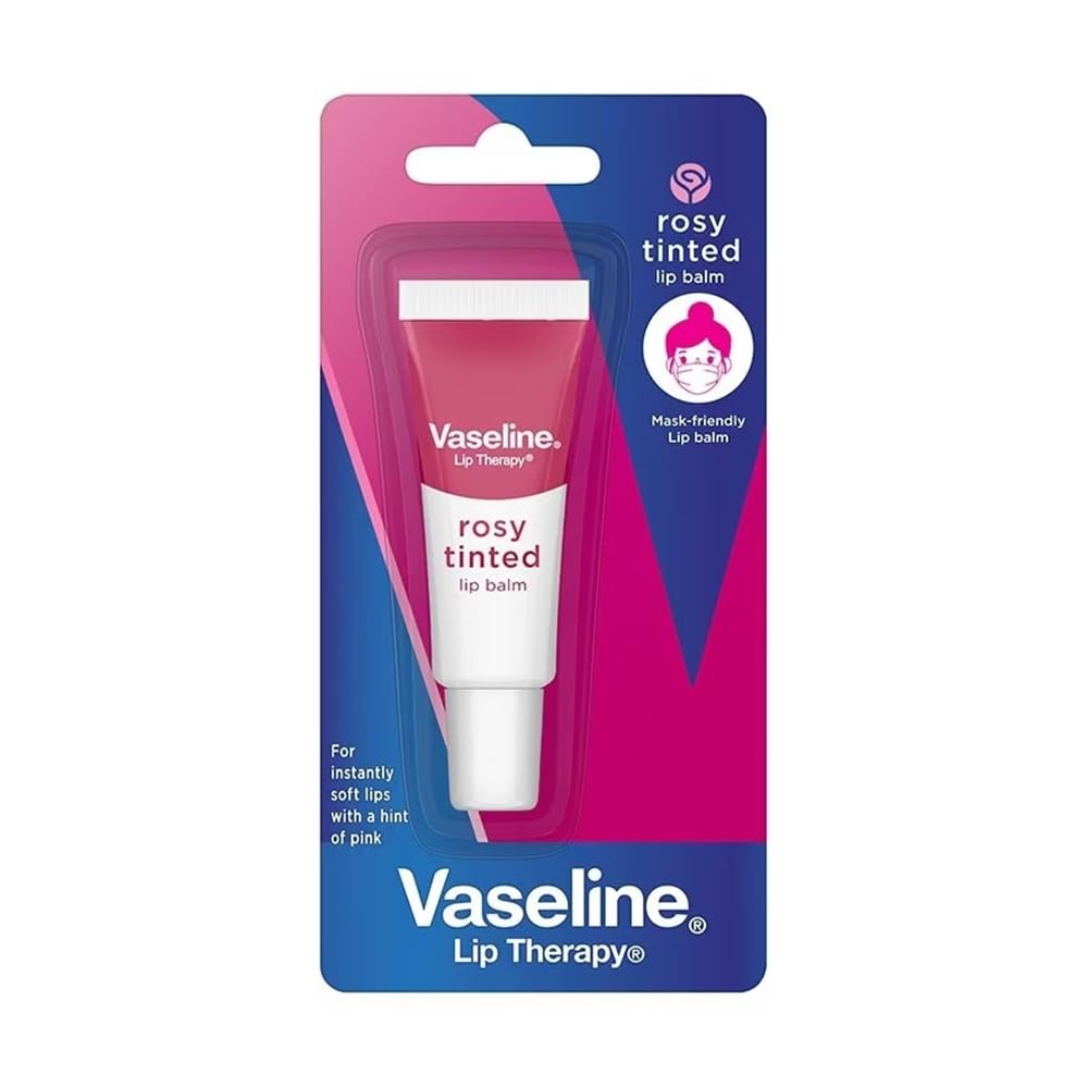 Vaseline Lip Therapy Rosy Tint Lip Balm For instantly soft lips 10 G.-picture-28