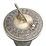 Grow Old Along with Me Sundial