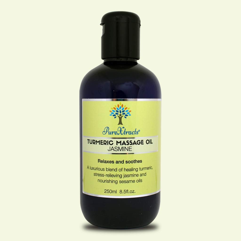 Turmeric Massage Oil with Jasmine 100 Natural, Arthritis Relief