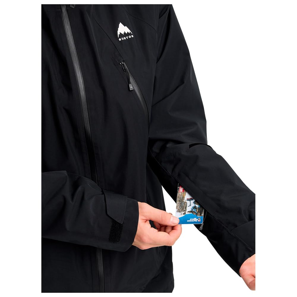 Burton - Kurtka narciarska/śnieg Reserve Gore-tex 2l Insulated True Black męska - Czarna