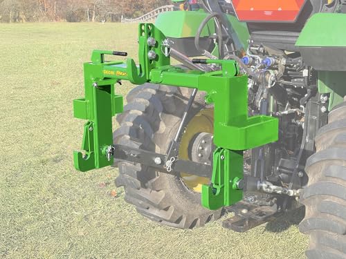 GWT Hitch Hangers for John Deere iMatch Quick Hitch (Green)