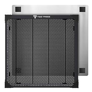 TWOTREES Laser Honingraat-werktafel voor lasergraveermachine, honingraattafel, laserbeschermlaag, bureaubescherming, 440 x 440 x 22 mm, compatibel met lasersnijders en lasergraveermachine