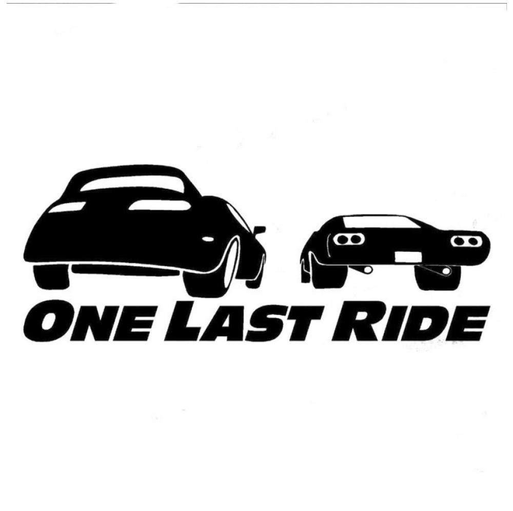 Wangchengp 15.3CM*5.8CM Fast and Furious 7 Suppa ecal Car Sticker Car Sticker Motorcycle Decorating Sticker（5PS