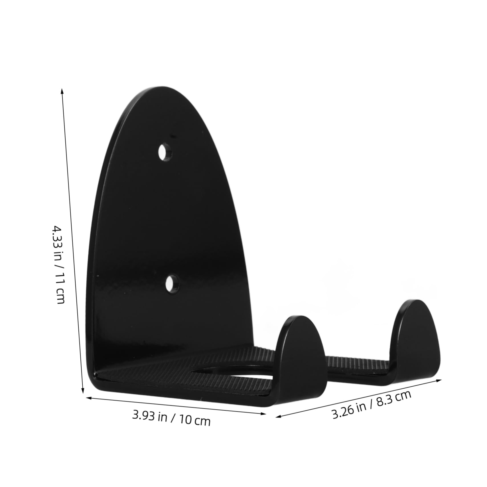 HEMOTON Weight Bar Storage Rack Sturdy Wall Mounted Barbell Holder for Space Saving Organization Gym Equipment Part for Weight Lifting and Efficient Workout Space