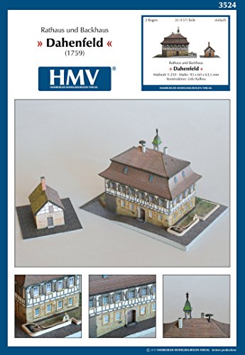 Modèle en carton de Hall et Backhaus Dahenfeld