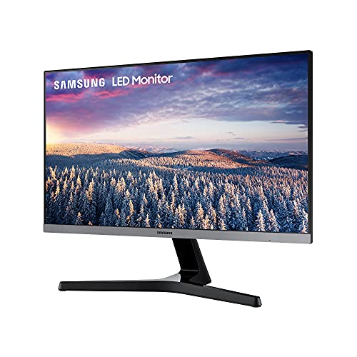 Samsung FHD Monitor S24R35AFHU, 24 Zoll, VA-Panel, Full-HD Auflösung, AMD FreeSync, Reaktionszeit 5 ms, Bildwiederholrate 75 Hz, Dunkelblau/Grau – Bild 7